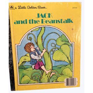 Jack And The Beanstalk Little Golden Book By Stella Williams Nathan